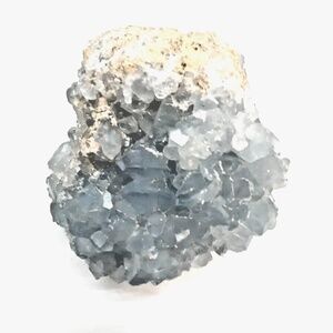 Madagascar Blue Celestine Geode Stone